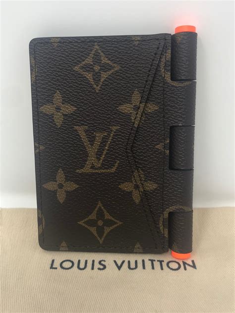 Louis Vuitton Virgil Abloh Hinge Pocket Organizer 